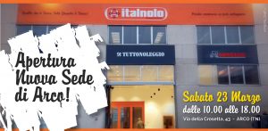 inaugurazione ad arco
